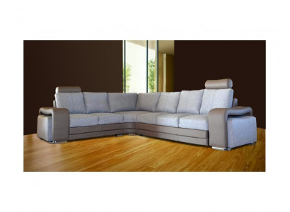 L-shaped fabric corner sofa living area upholstery corner sofa couch seating suite